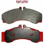 Order Plaquettes avant semi-métallique by EUROROTOR - XD949 For Your Vehicle