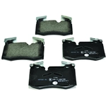 Order HELLA PAGID - 355014111 - Front Semi Metallic Pads For Your Vehicle