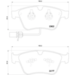 Order HELLA PAGID - 355020441 - Front Semi Metallic Pads For Your Vehicle