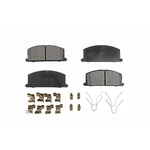 Order Front Semi Metallic Pads by POSITIVE PLUS - PPF-D242 For Your Vehicle