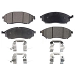 Order Plaquettes avant semi-métallique de POSITIVE PLUS - PPF-D888 For Your Vehicle