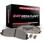 Order Front Semi Metallic Pads by POWER STOP - Z47-1565 For Your Vehicle