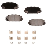 Order Front Semi Metallic Pads by PROFUSION - PMD1184S For Your Vehicle