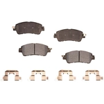 Order Front Semi Metallic Pads by PROFUSION - PMD1852S For Your Vehicle