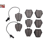 Order Front Semi Metallic Pads by PROMAX - 11-839A For Your Vehicle