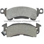 Order Front Semi Metallic Pads by QUALITY-BUILT - 1000-0052M For Your Vehicle