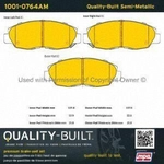 Order Front Semi Metallic Pads by QUALITY-BUILT - 1001-0764AM For Your Vehicle
