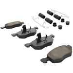 Order QUALITY-BUILT - 1001-0843M - Front Disc Brake Pad Set For Your Vehicle