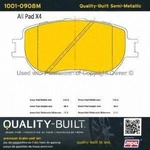 Order Front Semi Metallic Pads by QUALITY-BUILT - 1001-0908M For Your Vehicle