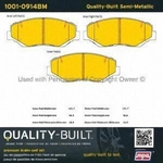Order Front Semi Metallic Pads by QUALITY-BUILT - 1001-0914BM For Your Vehicle