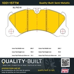 Order QUALITY-BUILT - 1001-1577M - Front Disc Brake Pad Set For Your Vehicle