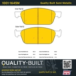 Order QUALITY-BUILT - 1001-1645M - Front Disc Brake Pad Set For Your Vehicle