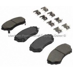 Order Front Semi Metallic Pads by QUALITY-BUILT - 1003-1331M For Your Vehicle
