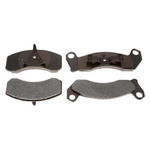 Order Plaquettes semi-métalliques avant - RAYBESTOS R-Line - MGD499AM For Your Vehicle