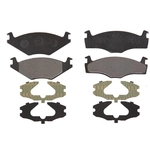 Order Front Semi Metallic Pads by RAYBESTOS - PGD280M For Your Vehicle