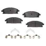 Order RS PARTS - RSD855AMH - Plaquettes avant semi-métallique For Your Vehicle