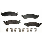 Order Front Semi Metallic Pads by RS PARTS - RSD1158MH For Your Vehicle