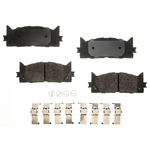 Order RS PARTS - RSD1222MH - Front Semi Metallic Pads For Your Vehicle