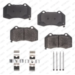 Order Front Semi Metallic Pads by RS PARTS - RSD1379MH For Your Vehicle