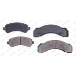 Order Front Semi Metallic Pads by RS PARTS - RSD184MH For Your Vehicle