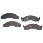 Order Front Semi Metallic Pads by RS PARTS - RSD411M For Your Vehicle
