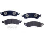 Order RS PARTS - RSD412M - Front Semi Metallic Pads For Your Vehicle