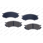 Order Front Semi Metallic Pads by RS PARTS - RSD507MH For Your Vehicle