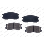 Order Front Semi Metallic Pads by RS PARTS - RSD602M For Your Vehicle