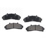 Order Front Semi Metallic Pads by RS PARTS - RSD652MH For Your Vehicle