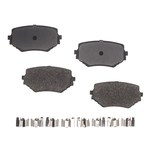 Order Front Semi Metallic Pads by RS PARTS - RSD680MH For Your Vehicle