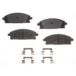 Order Plaquettes avant semi-métallique par RS PARTS - RSD691MH For Your Vehicle