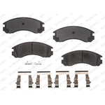 Order Front Semi Metallic Pads by RS PARTS - RSD723MH For Your Vehicle