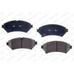 Order Front Semi Metallic Pads by RS PARTS - RSD753MH For Your Vehicle