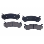 Order RS PARTS - RSD785MH - Front Semi Metallic Pads For Your Vehicle