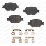 Order Front Semi Metallic Pads by RS PARTS - RSD817MH For Your Vehicle