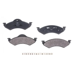 Order RS PARTS - RSD820MH - Front Semi Metallic Pads For Your Vehicle