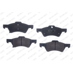 Order Front Semi Metallic Pads by RS PARTS - RSD857MH For Your Vehicle