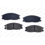 Order Front Semi Metallic Pads by RS PARTS - RSD864AMH For Your Vehicle