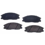 Order RS PARTS - RSD864MH - Front Semi Metallic Pads For Your Vehicle