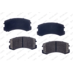 Order Front Semi Metallic Pads by RS PARTS - RSD904MH For Your Vehicle