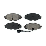 Order Front Semi Metallic Pads by SIM - SIM-1760A For Your Vehicle