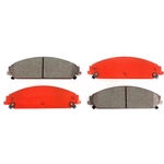 Order Front Semi Metallic Pads by SIM - SIM-1058 For Your Vehicle