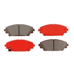 Order Plaquettes avant semi-métallique par SIM - SIM-1728 For Your Vehicle