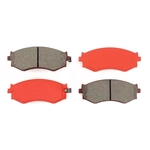 Order Front Semi Metallic Pads by SIM - SIM-462 For Your Vehicle