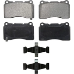 Order Front Semi Metallic Pads by WAGNER - ZX1001A For Your Vehicle