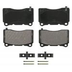 Order Plaquettes avant semi-métallique par WAGNER - ZX1050 For Your Vehicle