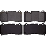 Order Front Semi Metallic Pads by WAGNER - ZX1835 For Your Vehicle