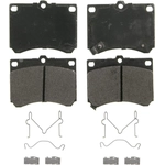 Order Plaquettes avant semi-métallique par WAGNER - ZX473 For Your Vehicle