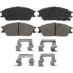 Order Front Semi Metallic Pads by WAGNER - ZX497 For Your Vehicle