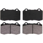 Order Front Semi Metallic Pads by WAGNER - ZX592 For Your Vehicle